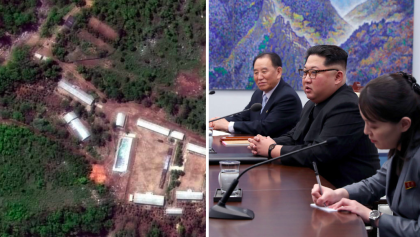 Corea del Norte destruye centro de pruebas nucleares