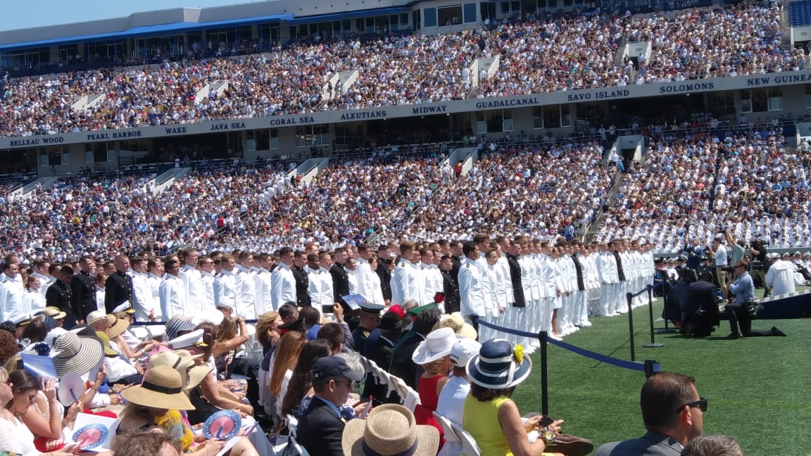 Graduación Academia Naval Estados Unidos