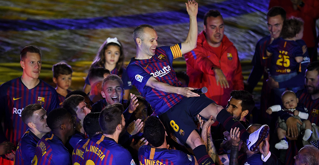 Despedida Robe Iniesta Despedida de Iniesta - Sopitas.com