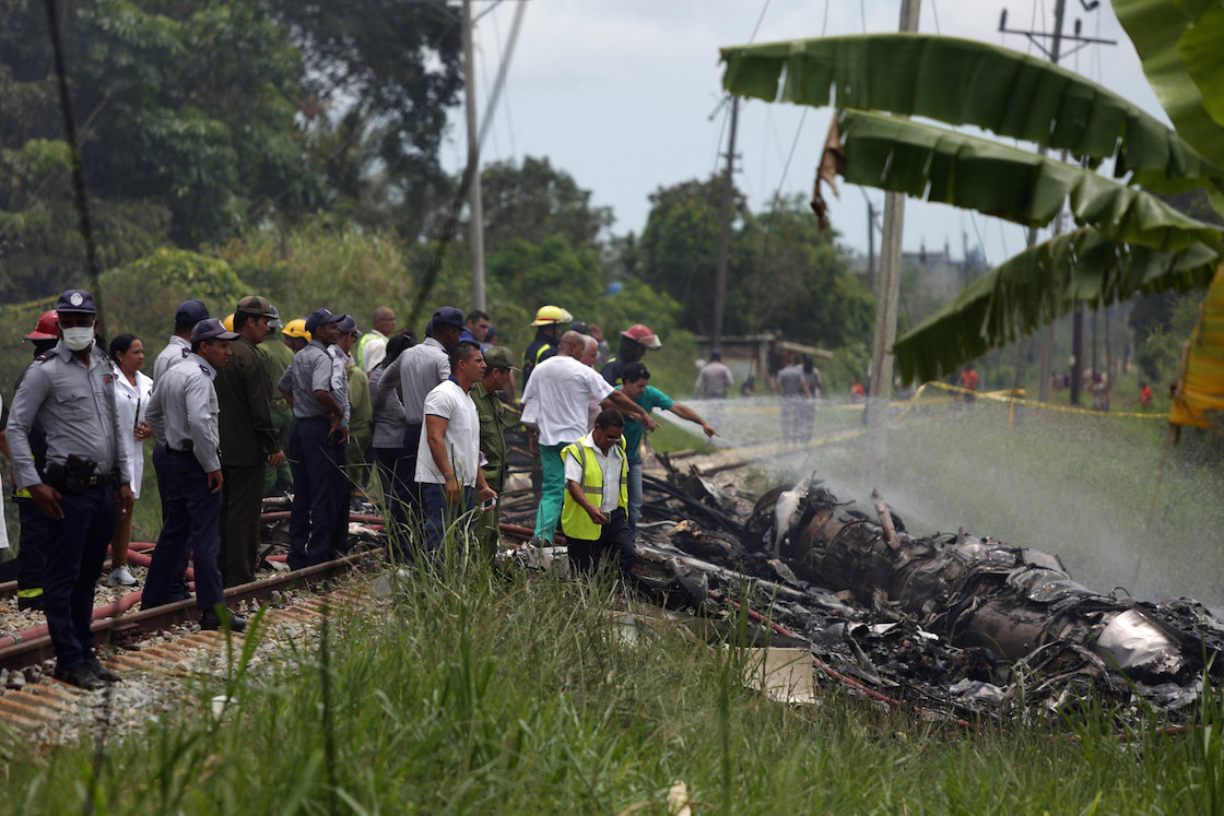 Accidente del avión Boeing 737 en la Habana, Cuba, propiedad de Damojh