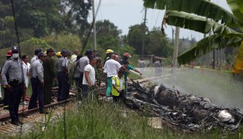 Accidente del avión Boeing 737 en la Habana, Cuba, propiedad de Damojh
