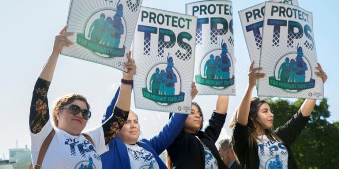 TPS Honduras protesta