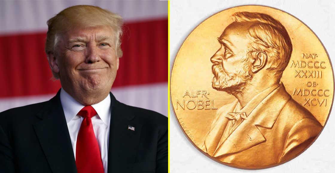 Trump Premio Nobel de la Paz