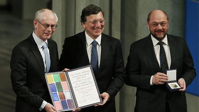 Unión Europea Premio Nobel de la Paz