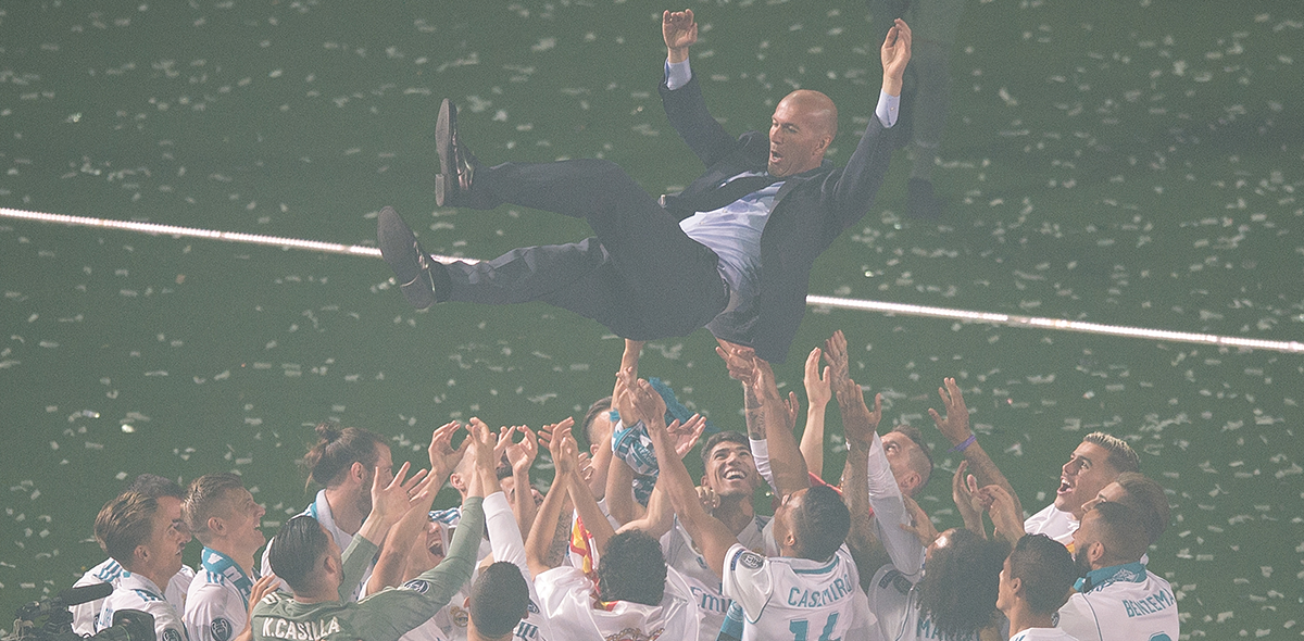 Zinedine Zidane dejó de ser técnico del Real Madrid