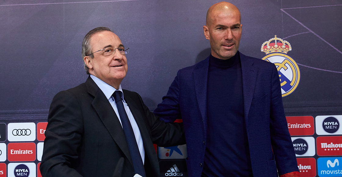 Zinedine Zidane dejó de ser técnico del Real Madrid
