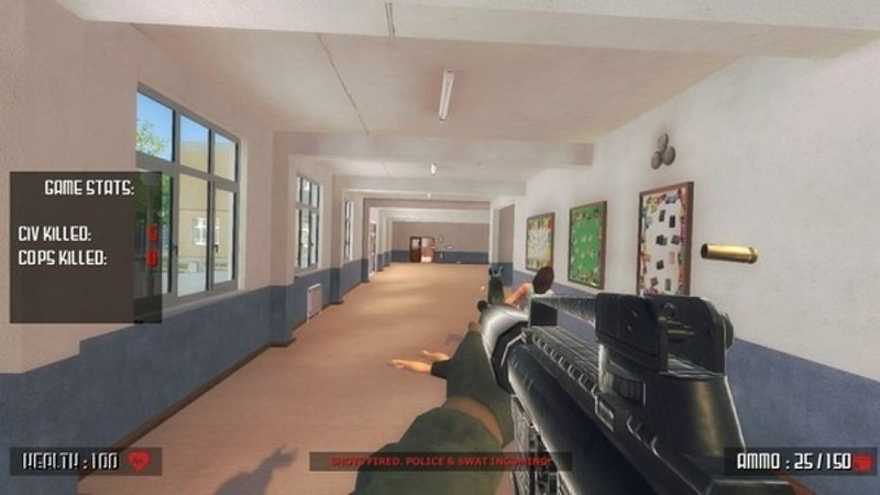 ¿Por qué carajos hay un videojuego que simula un tiroteo escolar?