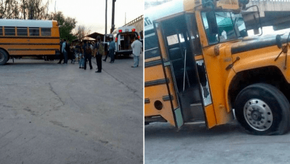 Cuatro bloqueos, persecuciones a balazos y un camión de obreros baleado en Tamaulipas.