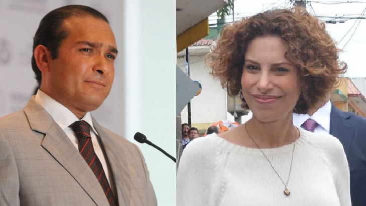 Luis Ángel Bravo Contreras y Karime Macías
