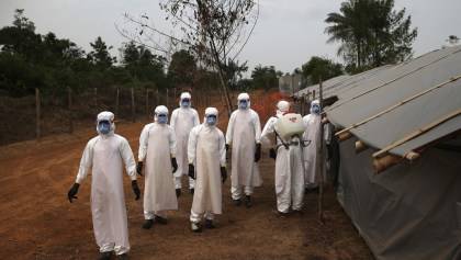 descontaminación por ébola