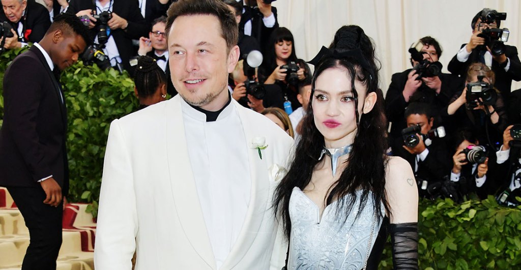 Awkward nivel: Elon Musk y Grimes en la alfombra roja de la Met Gala 2018