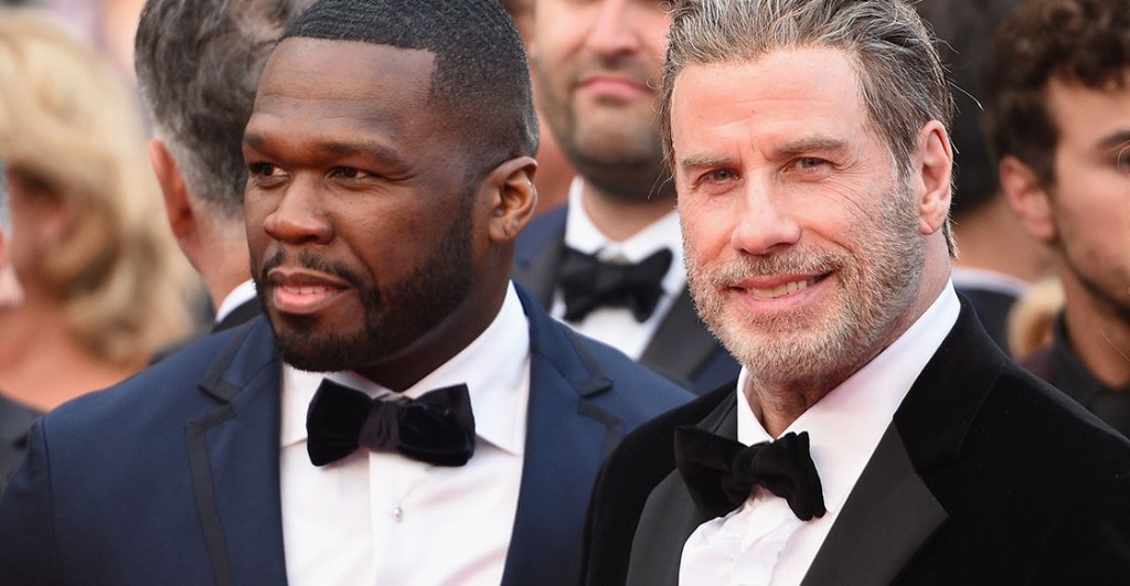 Tienes que ver a John Travolta bailando al mero ritmo de 50 Cent en Cannes