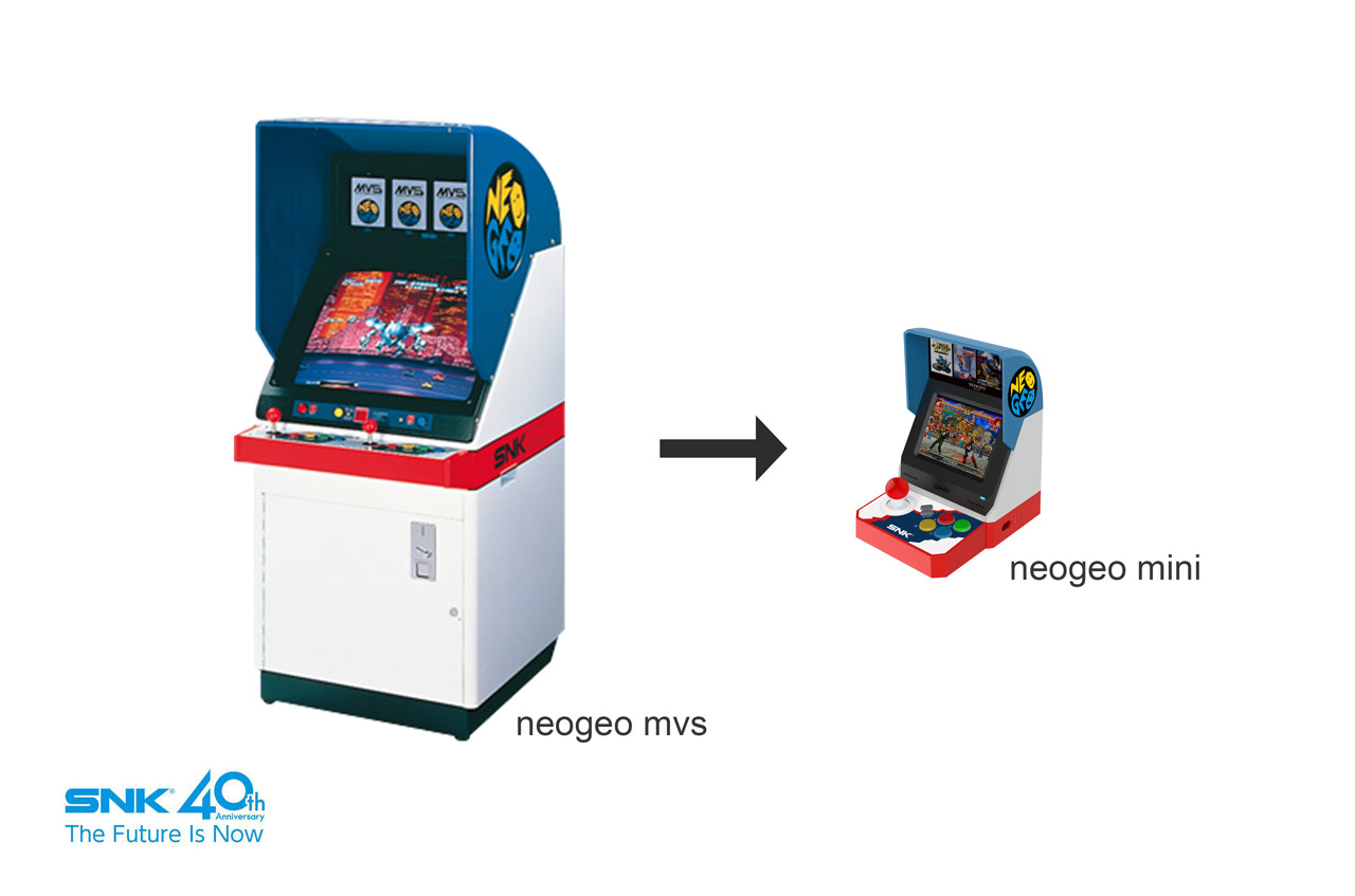 Neo Geo mini estará a la venta