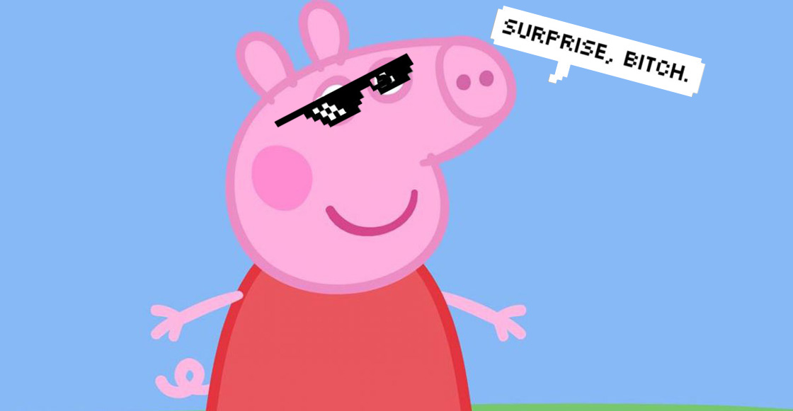 Yo! Prohíben a ‘Peppa Pig’ en China por ser demasiado… gangsta
