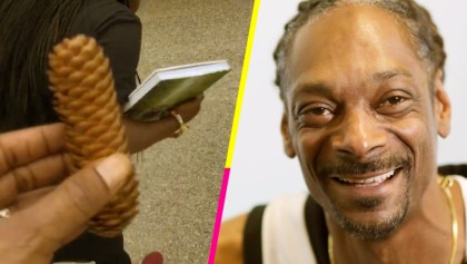 Snoop Dogg descubrió un cono de pino...