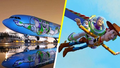 Lanzan avión con temática de Toy Story
