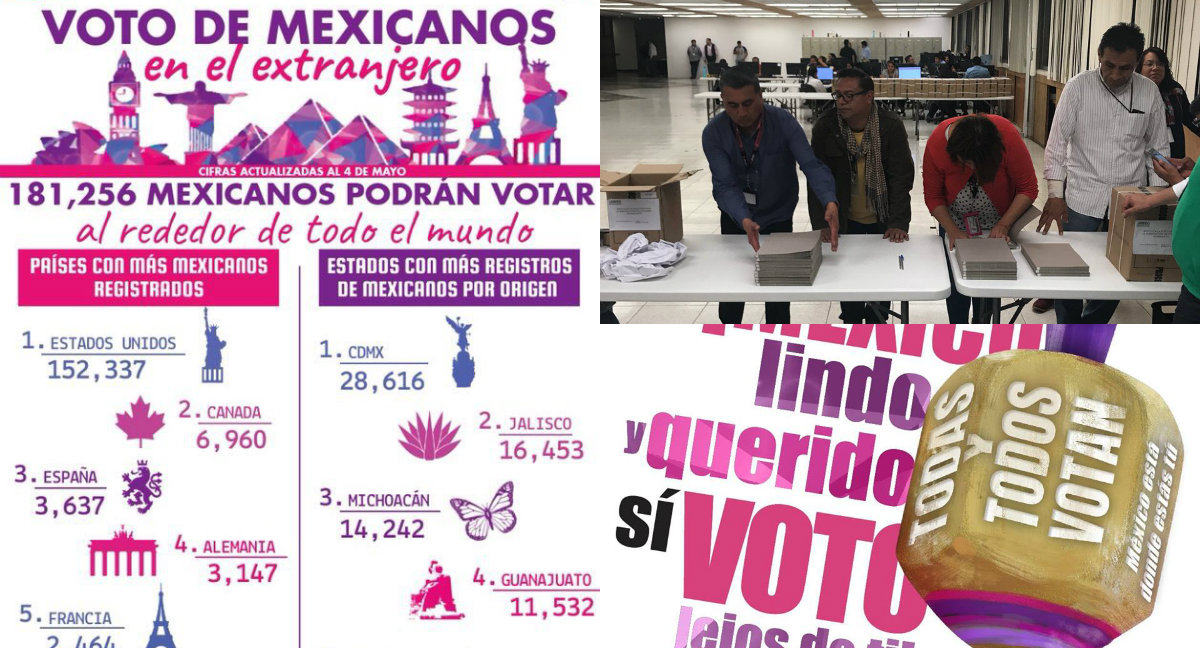 voto extranjero ine elecciones 2018