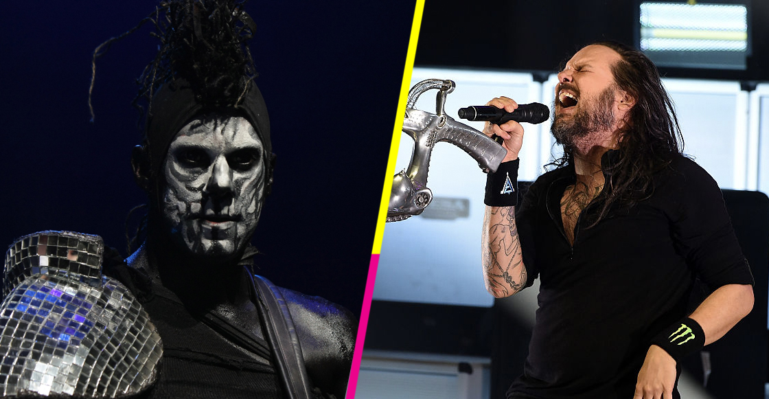 Wes Borland y Jonathan Davis