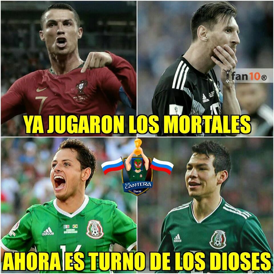 Memes del México vs Alemania