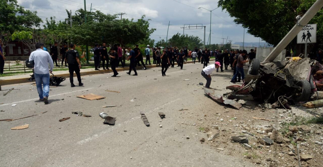 Trailer se quedó sin frenos en Tuxtla Gutiérrez; al menos 7 muertos y 10 heridos