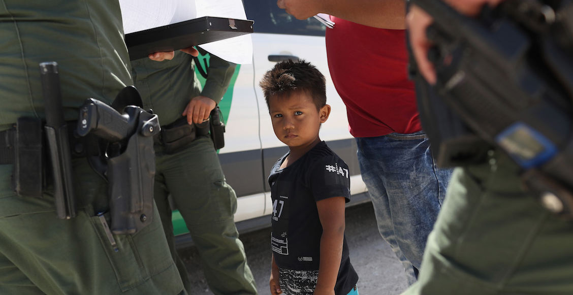 Campamentos niños migrantes frontera Estados Unidos