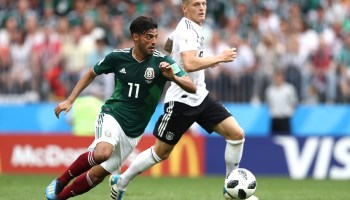 Carlos Vela México vs Alemania en Rusia 2018