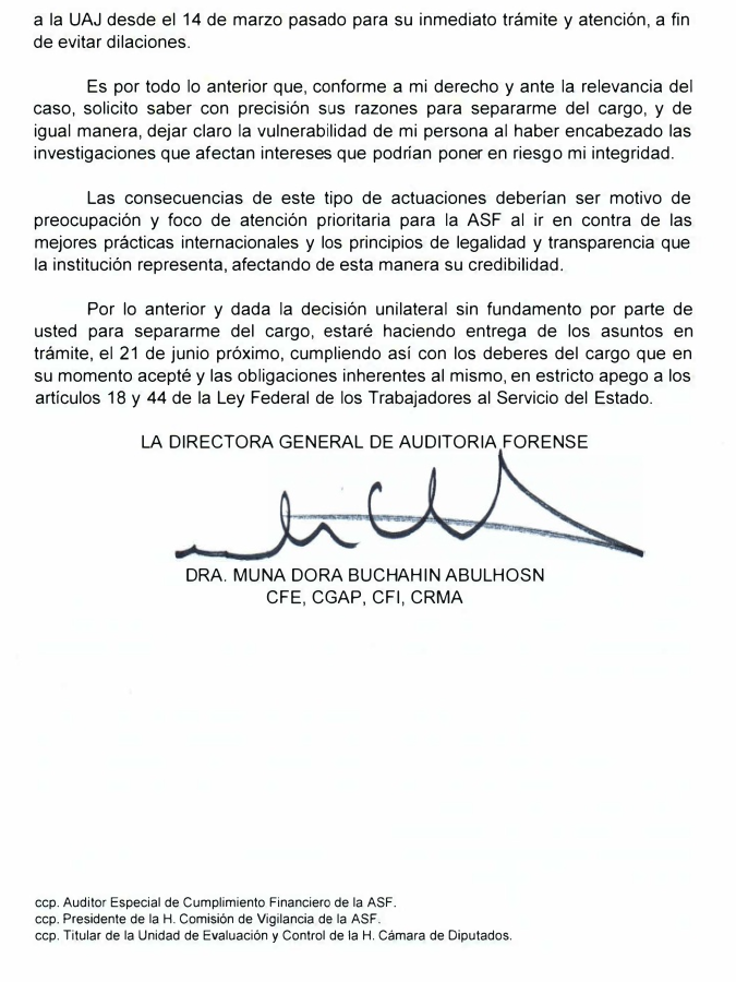 Descubre más desvíos de Sedatu y Sedesol, luego la separan de su cargo de la ASF