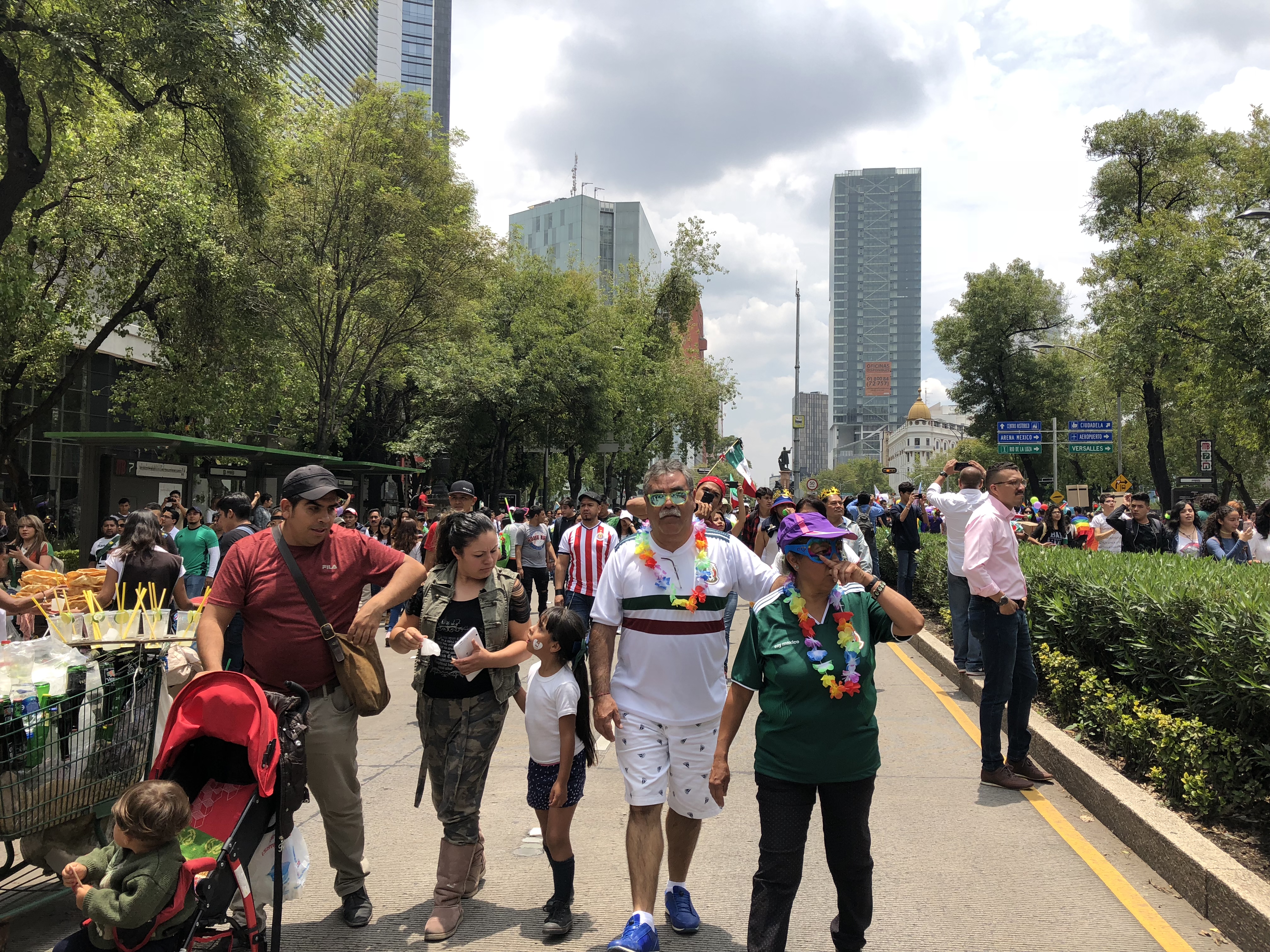 Pride 2018. Paseo de la Reforma CDMX. 