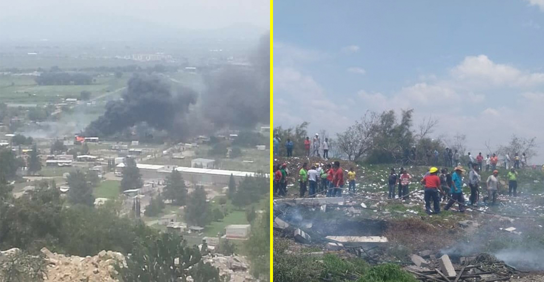 ¿Ooootra vez? Se registró una explosión en Tultepec, varios heridos