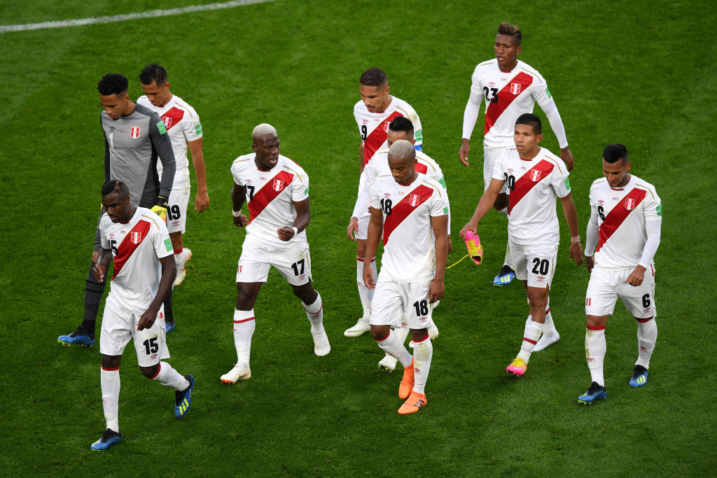 Imágenes de Paolo Guerrero como titular en el Mundial