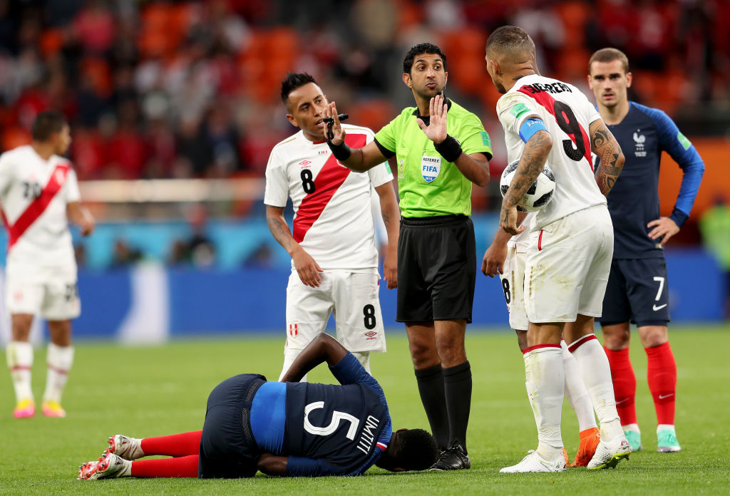 Imágenes de Paolo Guerrero como titular en el Mundial