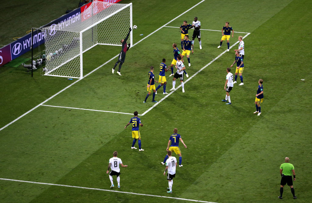 El golazo de Toni Kroos contra Suecia