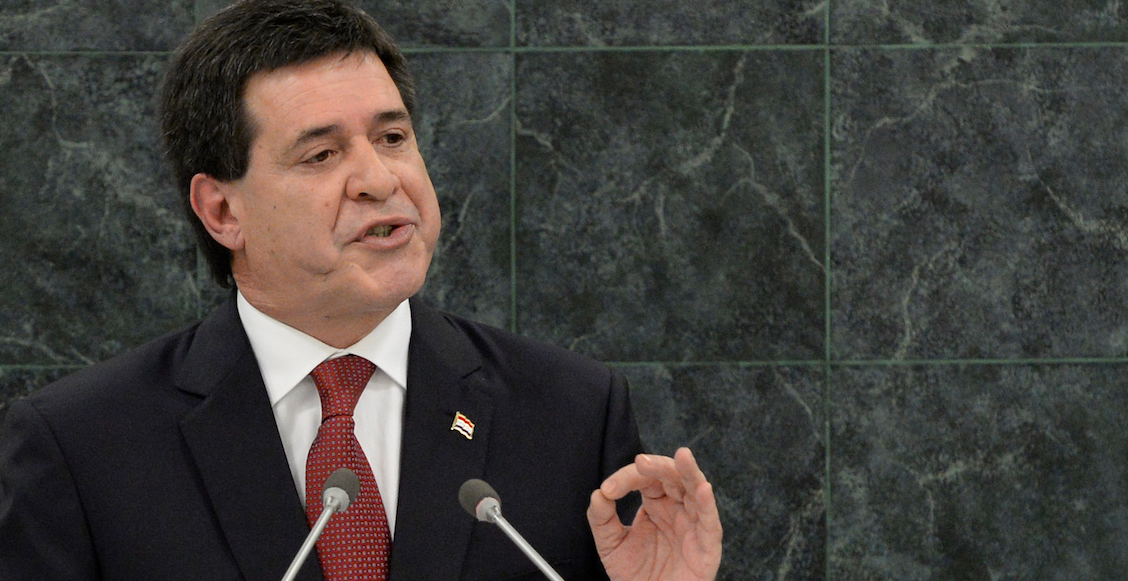 Horacio Cartes presidente de Paraguay renuncia