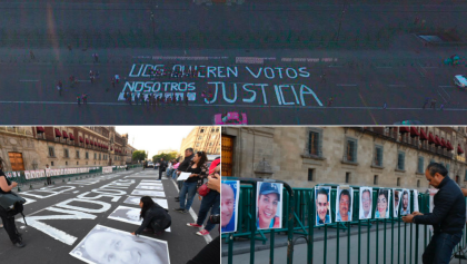 Palacio Nacional protesta contra asesinatos de periodistas