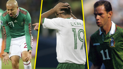 5 'villanos' de la Selección Mexicana que nos hicieron llorar en Mundiales