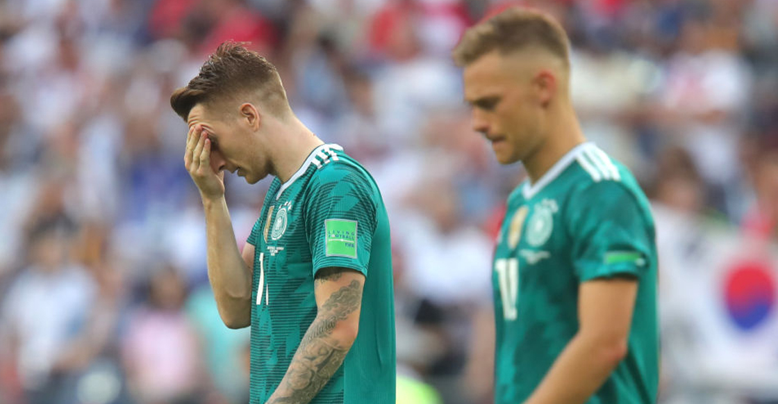 Alemania eliminado del Mundial