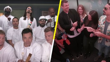 ¡Maldita suerte! Los Backstreet Boys sorprenden a sus fanáticas en un elevador