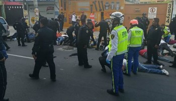 Detenidos, balacera en avenida Tláhuac