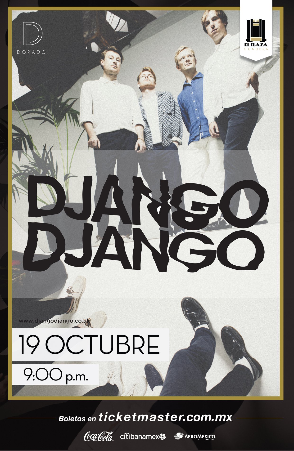 ¡Django Django viene por primera vez a México para un show en El Plaza!