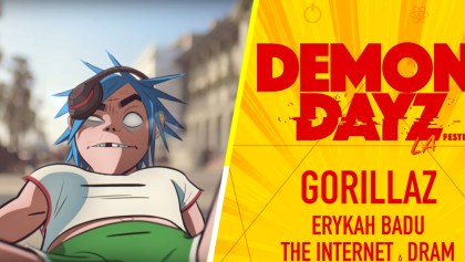 El Demon Dayz Festival 2018 de Gorillaz anunció su line up para la segunda edición