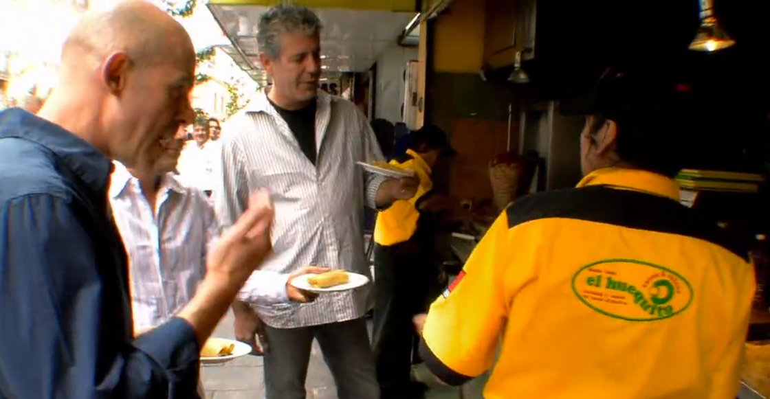 Anthony Bourdain en México