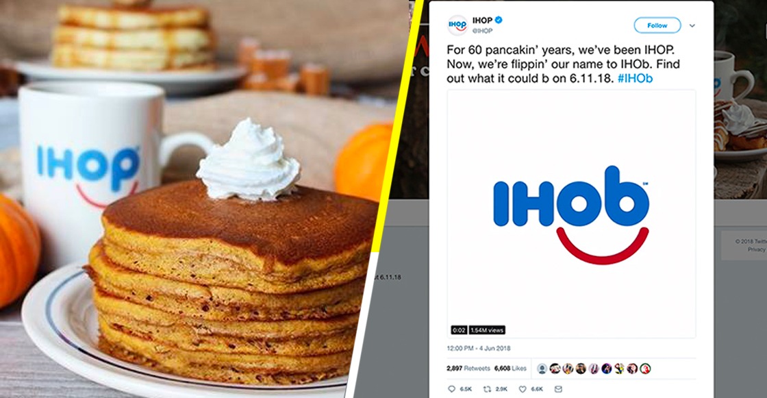 Khé?: IHOP cambiará de nombre y todos tratan de adivinar lo que significará