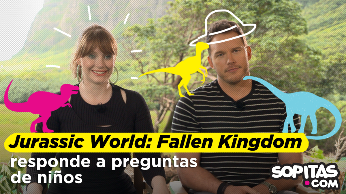 El elenco de Jurassic World: Fallen Kingdom responde las preguntas de niños de kínder