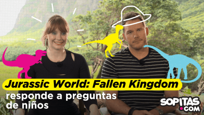 El elenco de Jurassic World: Fallen Kingdom responde las preguntas de niños de kínder