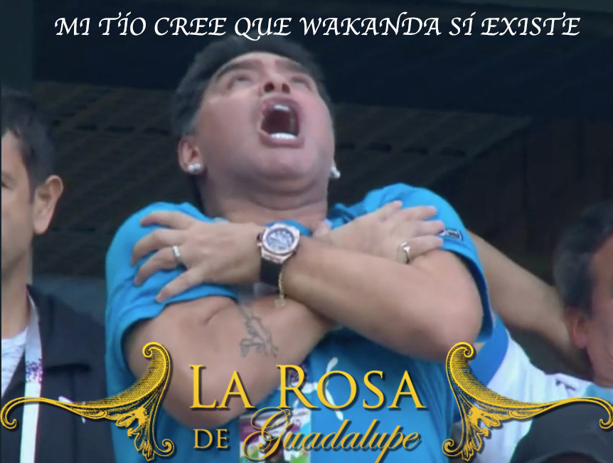 Meme de Maradona