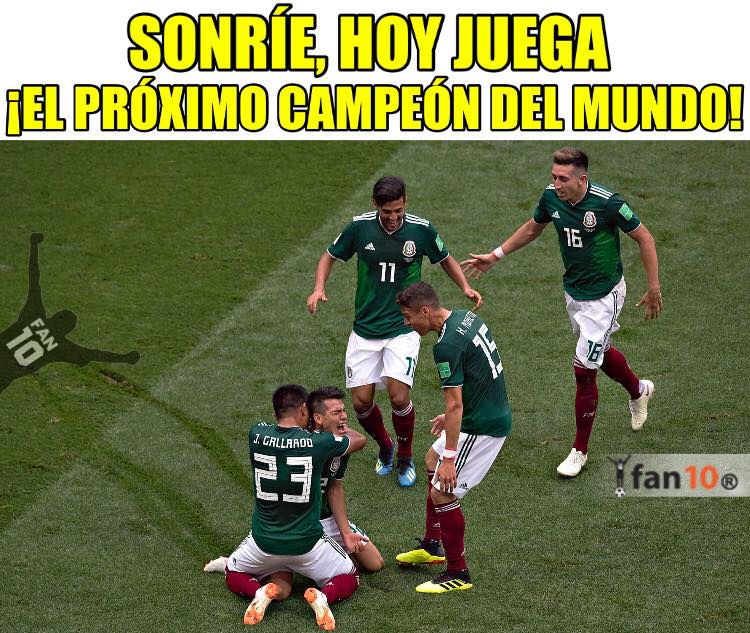 Llegaron los memes del partido entre México y Corea del Sur. ¡A reír!