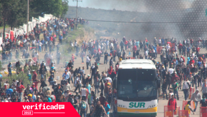 #Verificado2018 ¿Enfrentamientos en Oaxaca? Sí es real, pero sucedió en el 2016