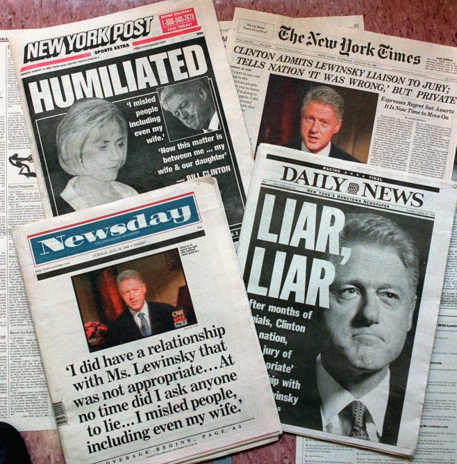 Bill Clinton finalmente explica por qué nunca se disculpó con Monica Lewinsky
