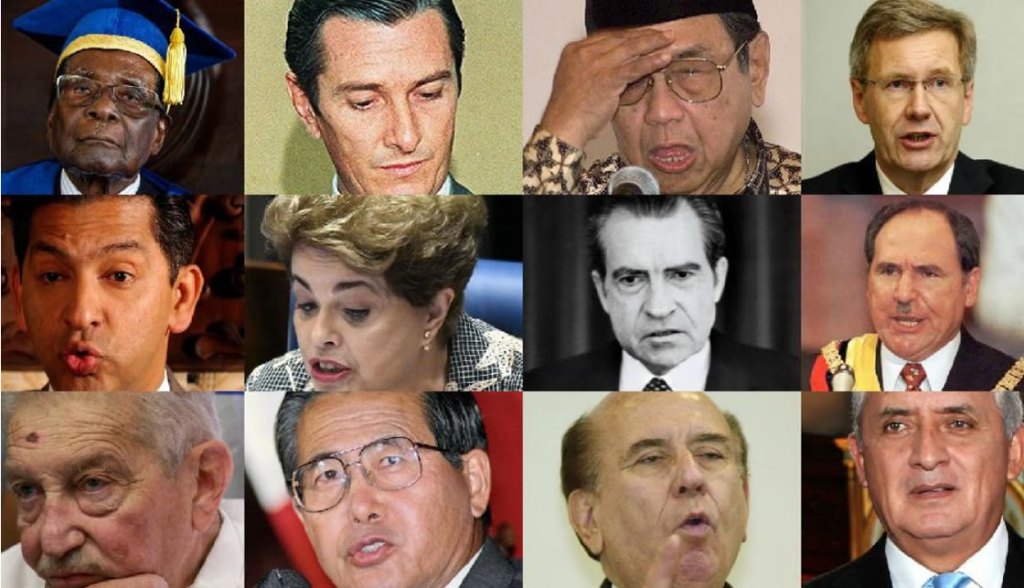 presidentes destituidos en el mundo