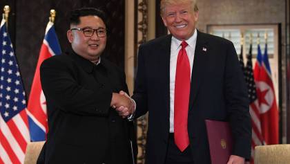 Donald Trump y Kim Jong-un, cumbre de Singapur